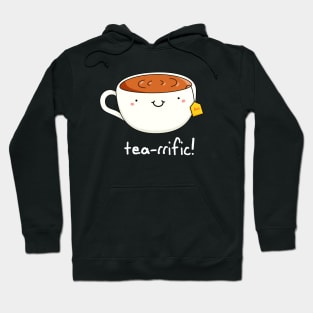 Tea-rific Cute Cup of Tea Pun Hoodie